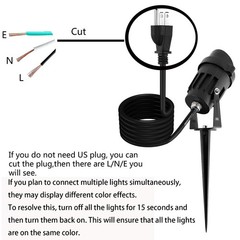 Outdoor Landscape Lights 7W 700LM,110V 120V LED Spot Lights,Waterproof Landsc…