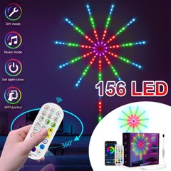 Smart Firework LED Strip Light USB Dream Color RGB Music Sync APP Remote Control
