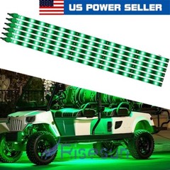 6 PCS 12V 12″ 1FT 15SMD Flexible LED Strip Light Waterproof For Car Truck Boat