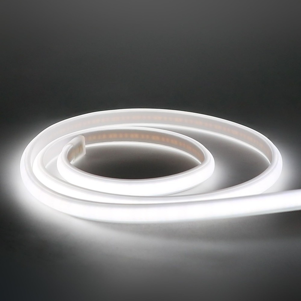 COB Lights Waterproof IP67 AC 110V 120V Light Stip 1M/3.28ft Cuttable Flexibl…