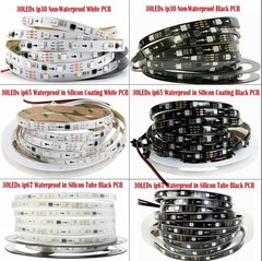 5M 5050 WS2811 RGB Dream Color LED Strip Light Waterproof Pixel Addressable 12V
