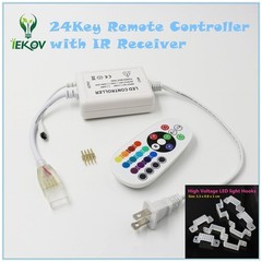 Iekov Rgb Led Strip Light Ac 110-120V Flexible/Waterproof/Multi
