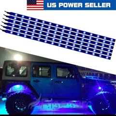 6PCS 12V 12″ 1FT Waterproof LED Strip Light For Motors Car Truck Boat Flexible