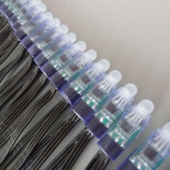200pcs Round DC 12V WS2811 LED Pixels Individually Addressable RGB Light 12mm