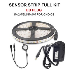 Motion Sensor LED Strip Light 12V Bed Light with Automatic Turn Off Timer Light
