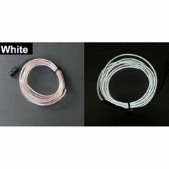 Battery Operated Neon LED Lights Glow EL Wire String Strip Rope Tube Party Decor