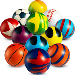 50 Mini Stress Balls for Kids and Adults – Bulk 2 Inch Assorted Soft