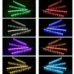 US RGB Led light strip for Cars Inside car Lighting interior Glow music control