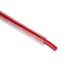1/2″ Rope Light Track, Mounting Rope Light, PVC Plastic, Clear, 3 Foot