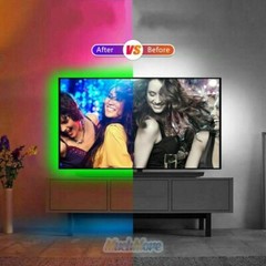 Flexible 5050 RGB LED Strip Light Remote Fairy Light Room Party Waterproof