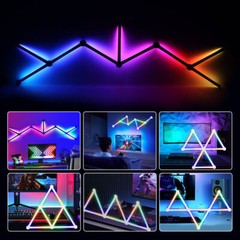 Smart Linkable LED Bar WiFi BT RGBW 44 Scene 6 Music, with Alexa Google Tuya
