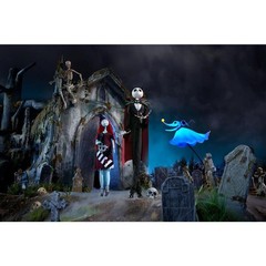 Zero Nightmare Before Christmas 4.5 FT LED Halloween Decoration Yard Decor