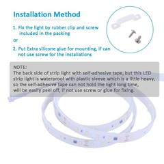 E Enersystec 120V Dimmable Led Strip Lights 4200K Daylight Work Smart Plug110V