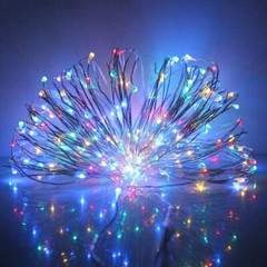 2-10m 20/50/100 LED Battery Micro Rice Wire Copper Fairy String Lights Party