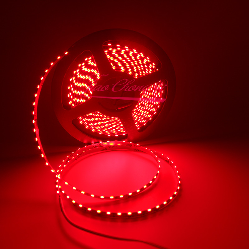 335 Side Emitting LED Strip Lights 12V Red Green Blue 5M 600LEDs non-waterproof
