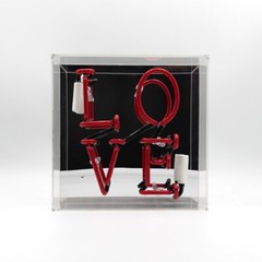 Locomocean – Neon Love Glass Neon Sign Red Locomocean – Love Neon Sign