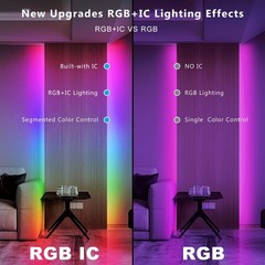 16.4ft BGRIC LED Strip Lights – Music Sync & Color Changing for Vibrant Events