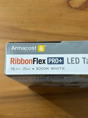 Armacost RibbonFlex Pro+ LED Tape Light Kit 16ft 3000K Dimmable New OB