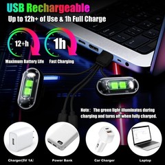 Wireless LED Lights for Car, Wireless Rock Lights with 8 Colors 10 Modes,Led Str