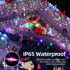 Solar Fairy Lights Outdoor Solar String Lights Garden 100-300LED Christmas Decor