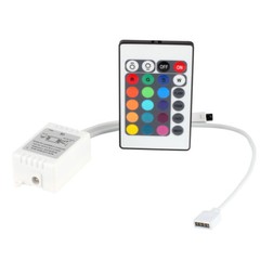 RGB Black PCB LED Strip Light 5050SMD Waterproof Rope Tape Light with Remote 12V