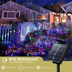 100-300 LED Solar Fairy String Light Copper Wire Outdoor Waterproof Garden Decor