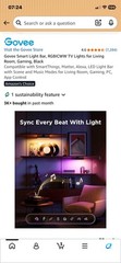 govee rgbic tv light bars