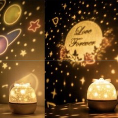 LED LIGHT PROJECTOR KIDS BABY MOOD LAMP NIGHT XMAS GIFT STAR MOON MULTI MODE