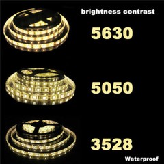 12V 3528 5050 5630 LED Flexible Strip Light Warm White RGB Tape 5M 10M 15M 20M