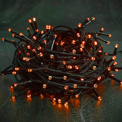 300 LED Halloween Lights, 98.5FT Halloween String Lights with 8 Lighting Modes,