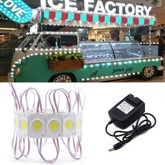 Module Injection Waterproof LED Strip Light Sign Storefront 12V LED COB Chip KIT