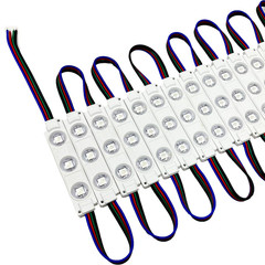 200PCS 5050 SMD RGB LED Module Kit 110FT LED Module for Storefront Window Signs