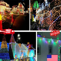 LED Fairy String Lights Copper Wire Battery Powered Bedroom Garden Party Decor