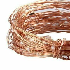 2 pack LED Solar Fairy String Lights Copper Wire Waterproof Outdoor Garden Decor