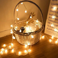 Garland Lights Outdoor Lamp Wedding Garden Fairy Lights Christmas Decoration 10M
