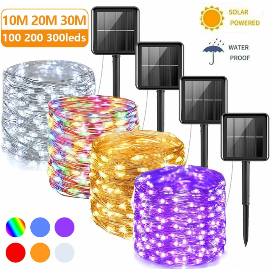 Fairy String Lights 200 LED Christmas Tree Wedding Xmas Party Decor Outdoor USA