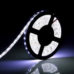 16.4ft Cool White LED Light Strip Waterproof 5050 SMD Dimmable Tape Rope Light
