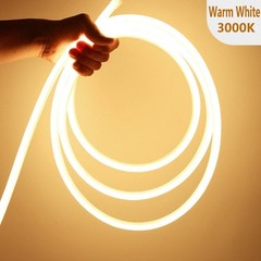 360° Neon LED Strip 12V Light Flexible Waterproof IP68 Underwater Outdoor Decor