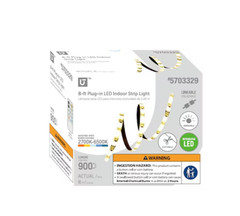 Utilitech Indoor 8.0-ft LED Switchable White Strip Light – NEW In Box- Free Ship