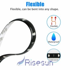 6PCS 12V 12″ 1FT Waterproof LED Strip Light For Motors Car Truck Boat Flexible