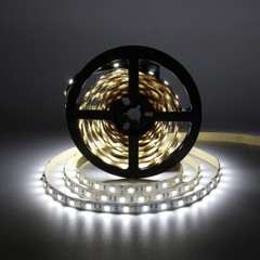 5M Daylight White 5050 SMD 300 Leds Indoor Light Strip Non-waterproof