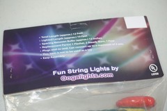 Ooga Thanksgiving Party String Lights Plastic Turkey Covers Holiday Decorations