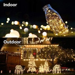 50-100 leds String Lights LED Fairy Lights Battery Operated Copper Lights Remote