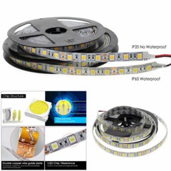 5M 10M 15M 20M 12V 3528 5050 5630 LED Flexible Strip Light Warm White Tape