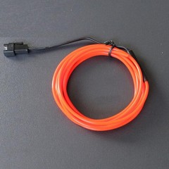 1M-5M Neon LED Light Glow EL Wire String Strip DIY Rope Tube Car Party Bar Decor