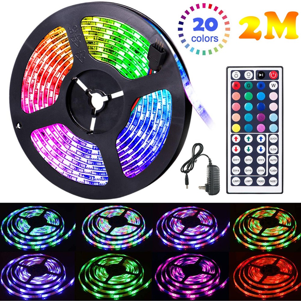LED Light Strip 3528 RGB USB Waterproof SMD Flexible DIY for Room Cars Bar