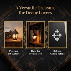 Mini Library Lantern Bookshelf Lamp Book Shelf Lighting Decor Night Light