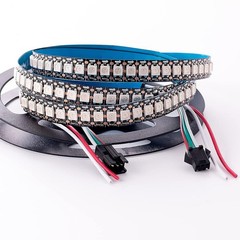 1-5M 5V WS2812B 5050 RGB LED Strip 30 60 144 150 300 Leds Individual Addressable