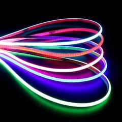 16.4FT 12V 24V 5M COB 480leds/m LED Flexible Strip light Tape Lights Bar Room US