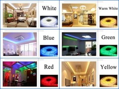 2835 RGB light waterproof 300LED 5/10M+2A/3A power+24key infrared controller